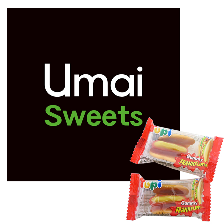 Umai Sweets ありがとうをお届け 感謝配達中 おもしろ義理チョコ